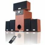 Genius Speakers Cherry Wood 